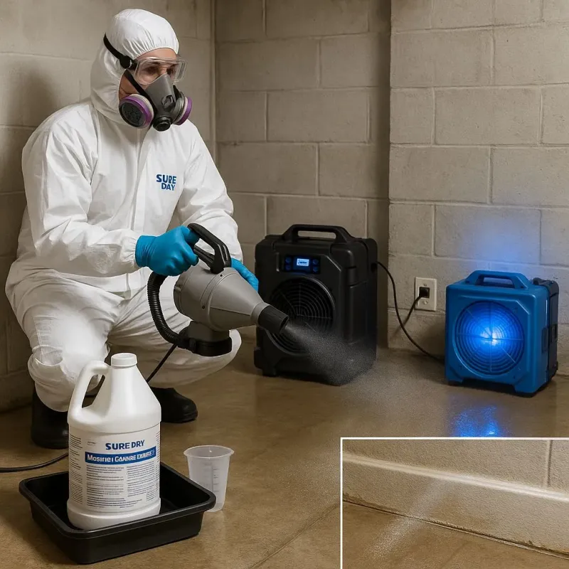 Sanitization and Odor Removal process in Shamokin, PA